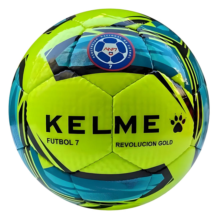 Balon Kelme Futbol 7 Revolucion Gold Verde