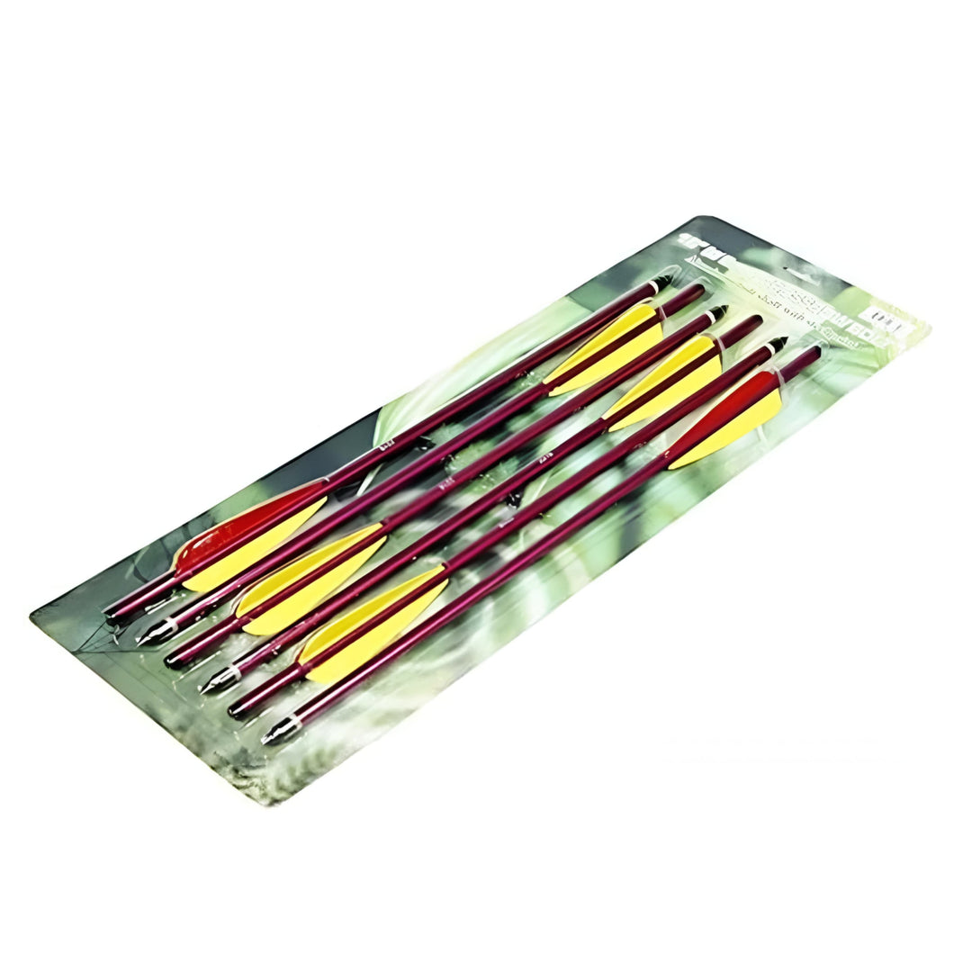 Flecha Aluminio Ballesta 16" 6unid