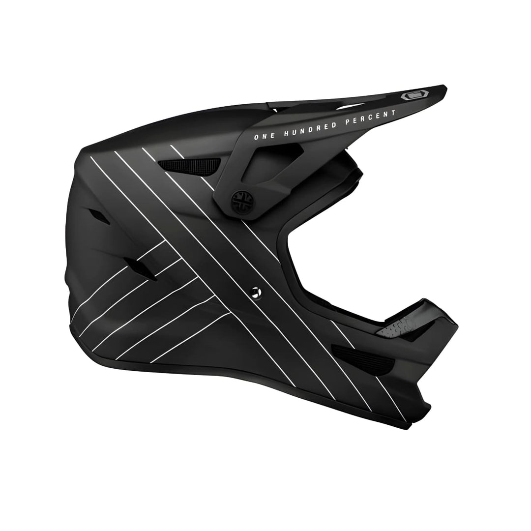 Casco 100% Status Junior Black