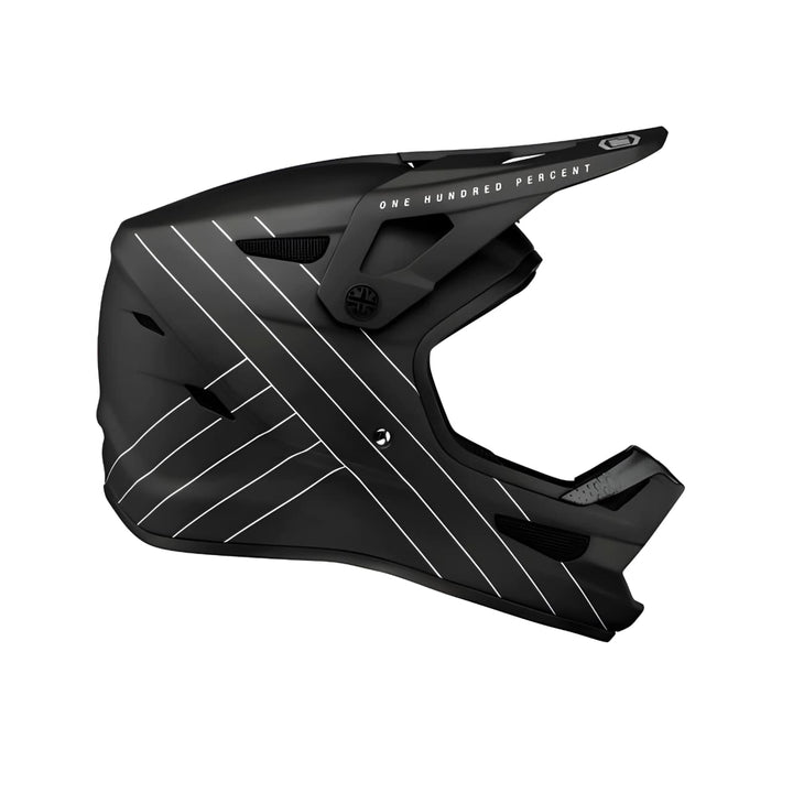Casco 100% Status Junior Black