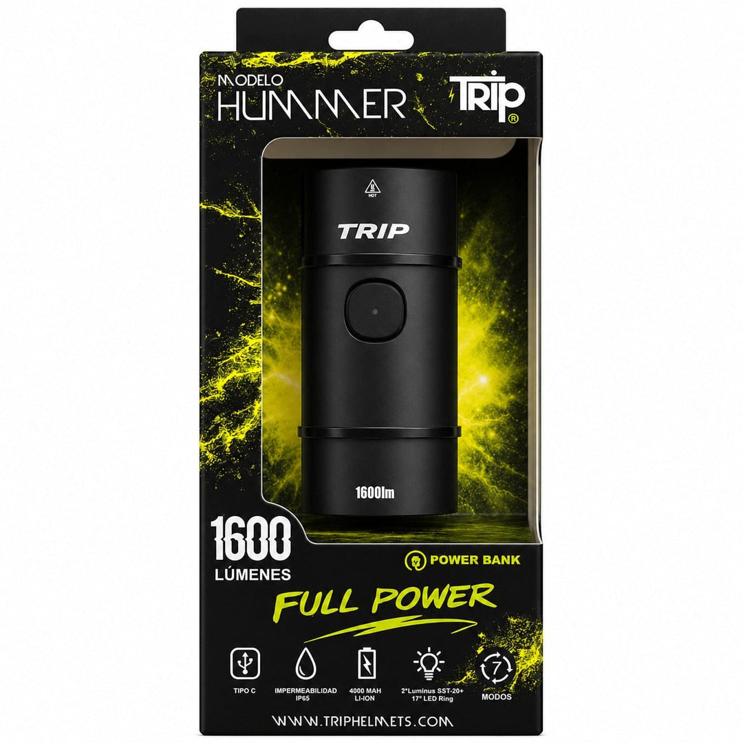 Luz Delantera Trip Hummer 1600Lm