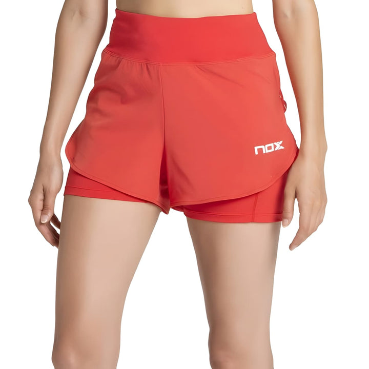 Short Mujer Nox Fit Pro Rojo
