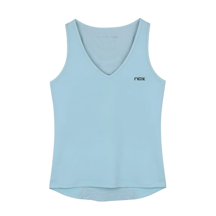 Polera Nox Mujer Tirantes Pro Fit Azul Cielo