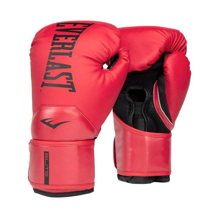 Guante Box Everlast Elite Rojo/Negro