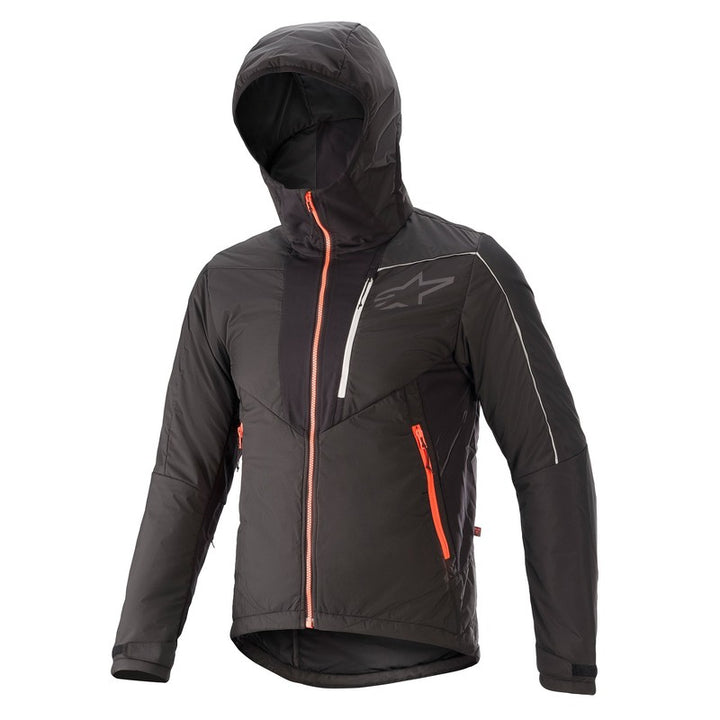 Chaqueta Alpine Stars Denali 2 Black/Coral Fluor