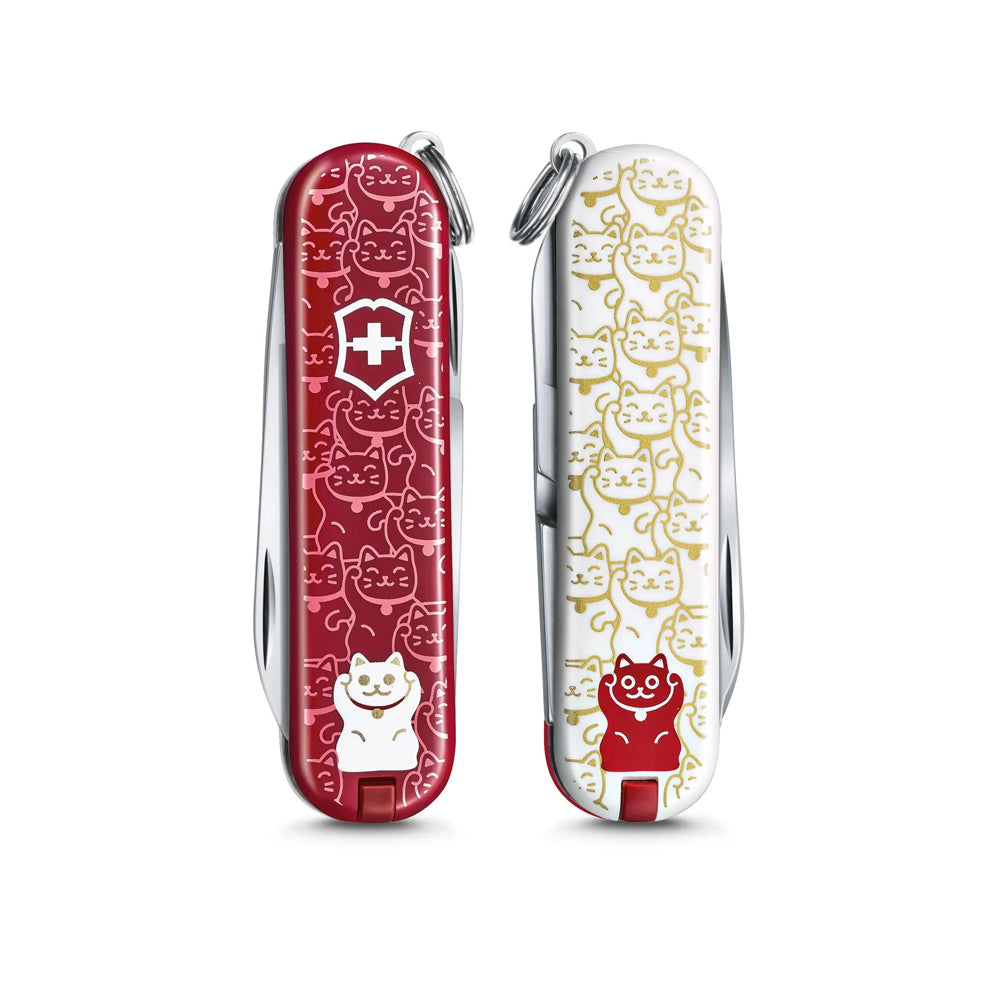 Navaja 0.6223.L2106 Classic SD Limited Edition Lucky Cat 7 Funciones