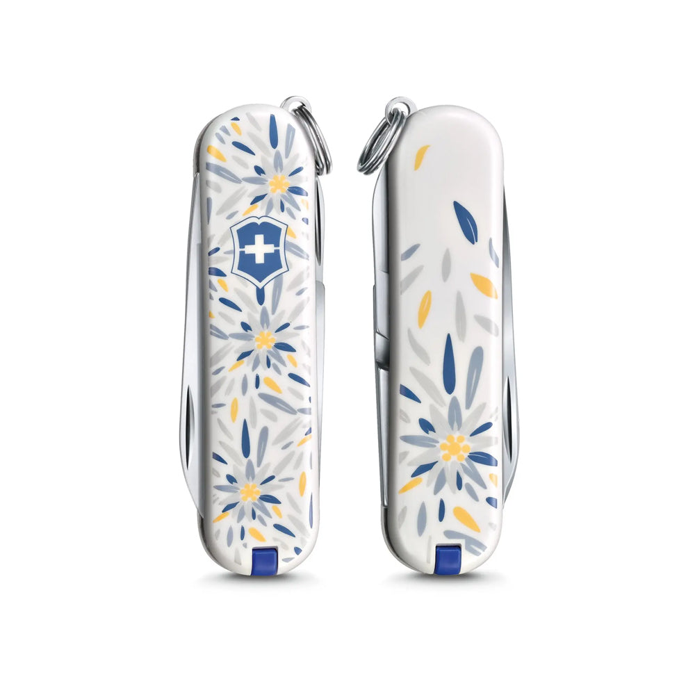 Navaja 0.6223.L2109 Classic SD Limited Edition Alpine Edelweiss 7 Funciones