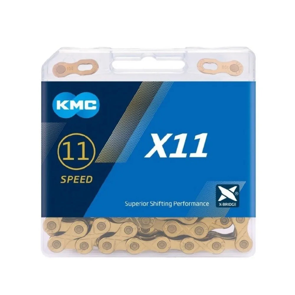Cadena KMC X11 118L Ti-Gold