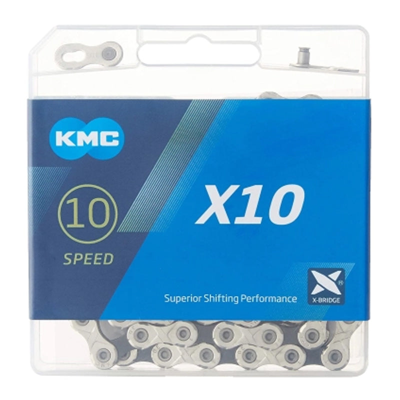 Cadena KMC 10v X10 Silver