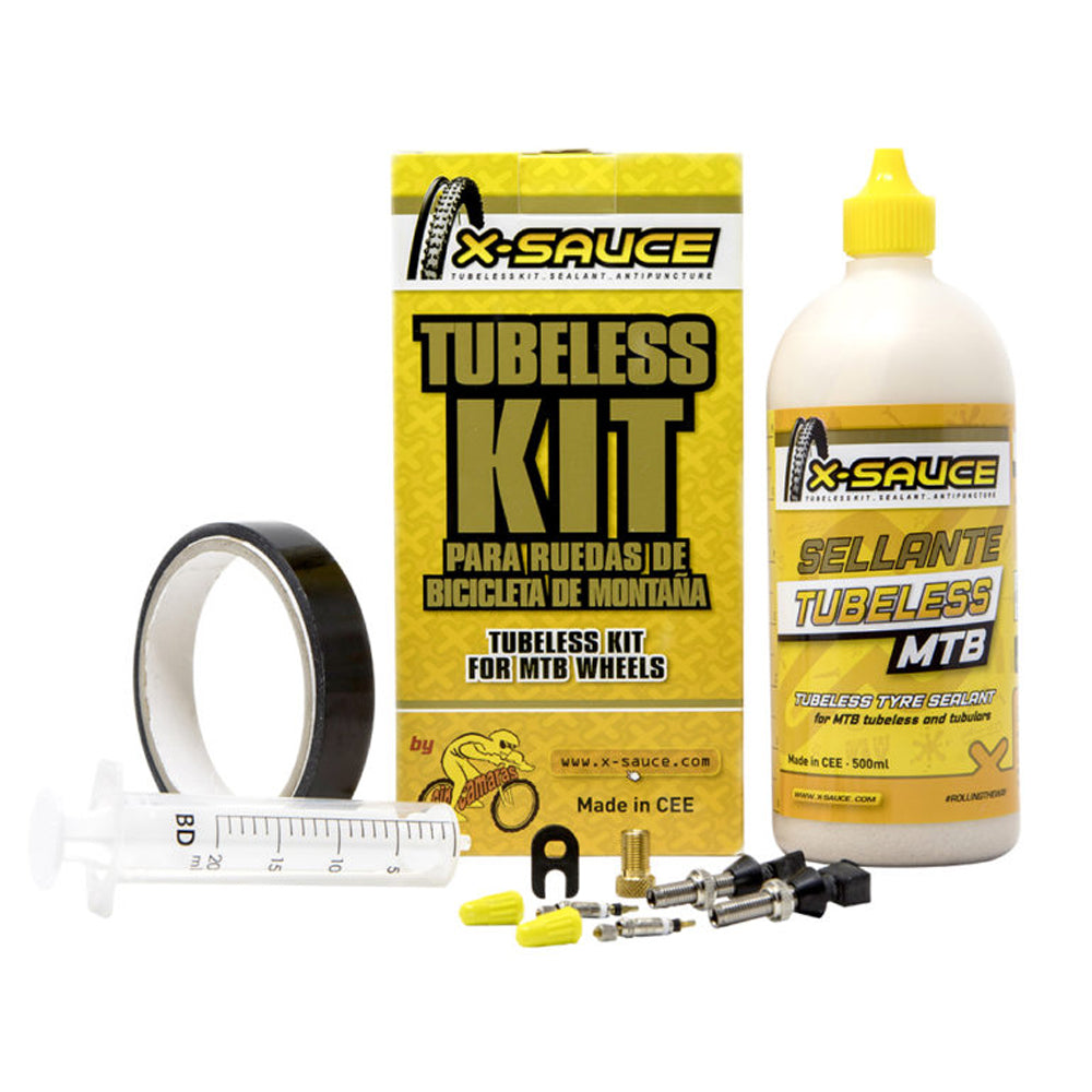 Kit Tubeless X-Sauce Cinta 25mm