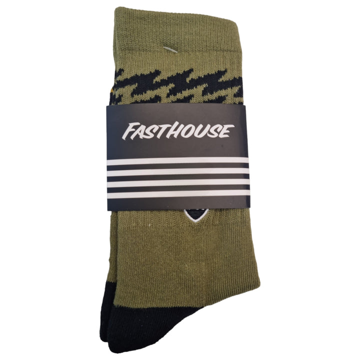Calcetin Fast House Voltage Heather Olive OS